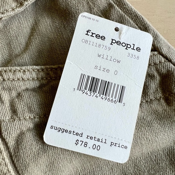 Free people skirt size 0 - Picture 3 of 4